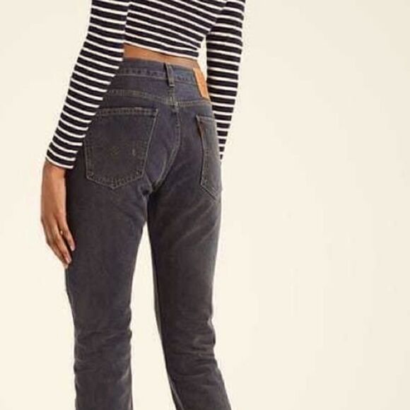 Levi’s 505 Gray Wash Red Tab Jeans Size 14R/27 - Picture 2 of 11